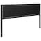 Flash Furniture King Tufted Metal Headboard in Light Gray Fabric HG-HB1725-K-LG-GG - alternate 2